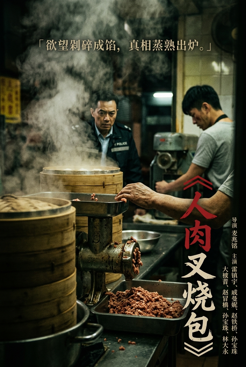《人肉叉烧包》海报